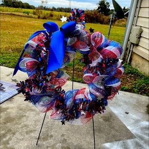 Deco Mesh Wreath
